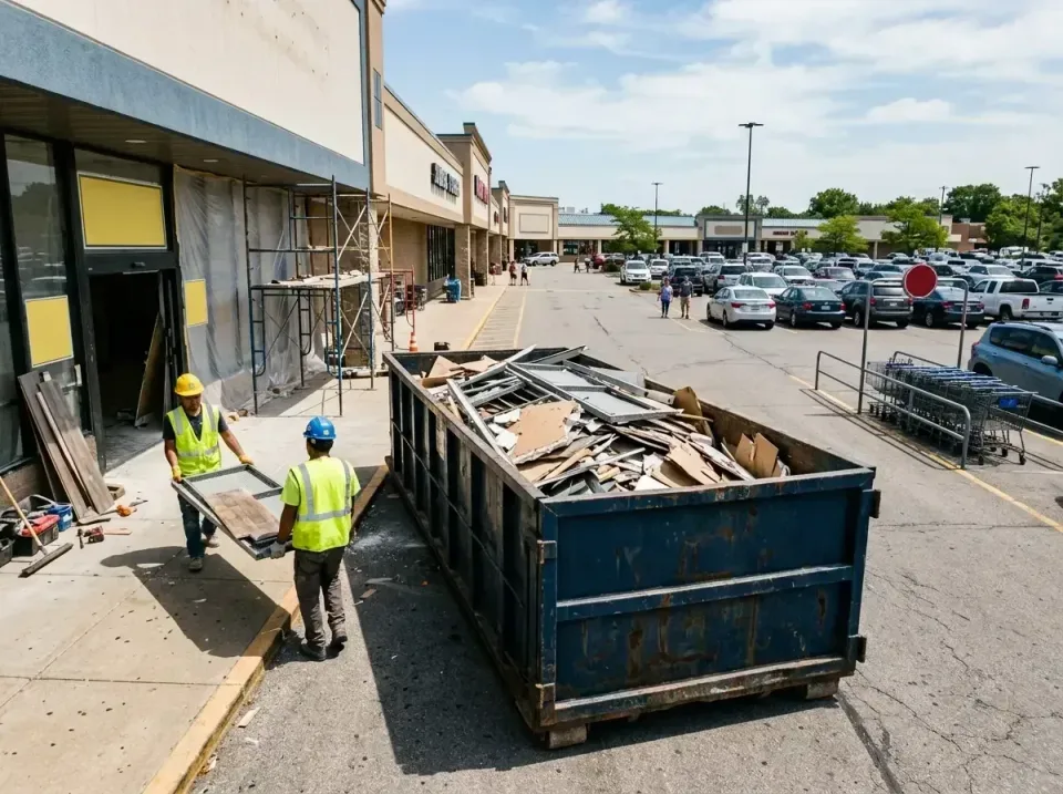 retail-store-renovation-debris-003 — frequently asked questions, Roll-off Dumpster Rentals in Brownfields, LA